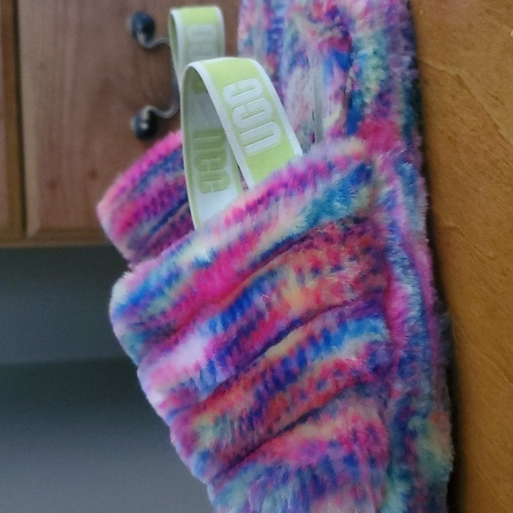 UGG - Fluff Yeah Pixelate Womens Slippers - Picture 7 of 8